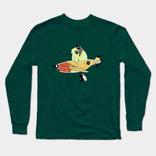 cute frog Long Sleeve T-Shirt